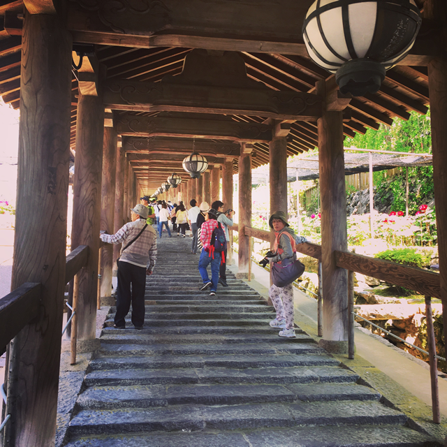 長谷寺の登廊