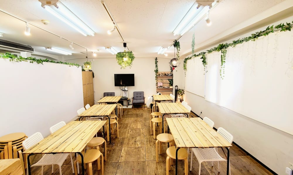 カフェスペースは２スペースあります